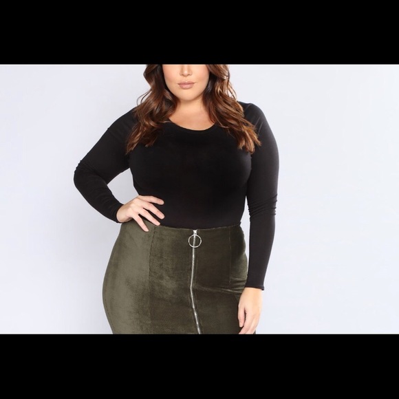 Fashion Nova Tops - New Fashion Nova Bodysuit 3X